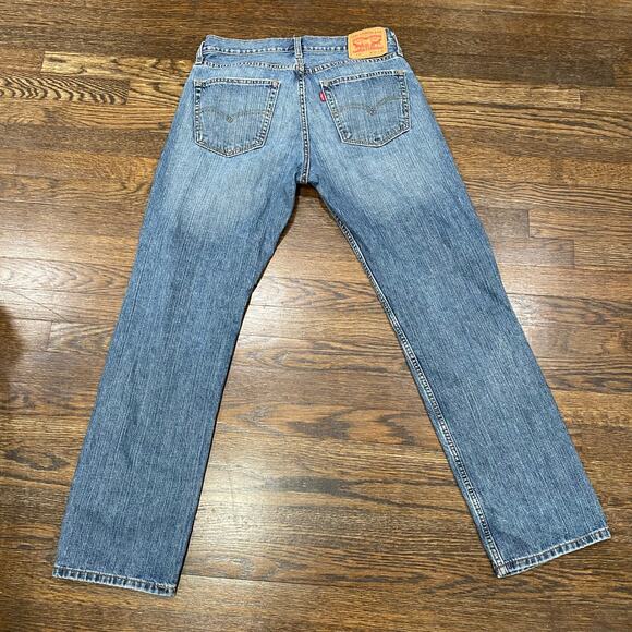 Levi's 559 Size 32 X 32 Jeans Relaxed Fit Straight Leg Distressed Cotton Denim - Picture 9 of 9